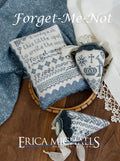 ERICA MICHAELS "Forget-Me-Not"  Counted Cross Stitch Pattern  Chart, 3 Patterns, Pattern Only