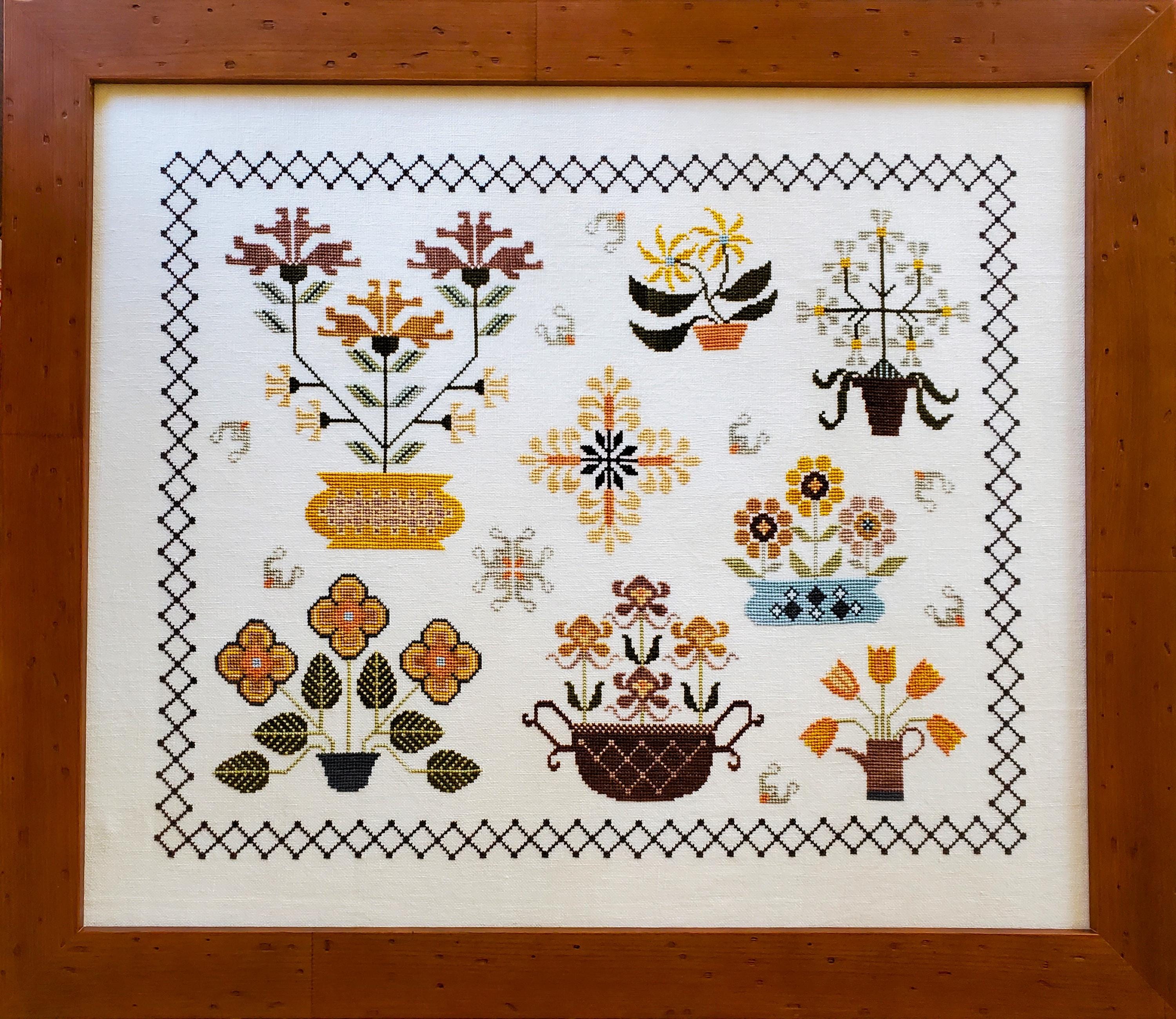 THE ARTSY HOUSEWIFE "Pretty Things" Counted Cross Stitch Pattern, Chart, Needlework Marketplace 2025, Pattern Only