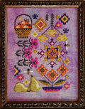 THE ARTSY HOUSEWIFE "Summer Feels" Counted Cross Stitch Pattern, Chart, Needlework Marketplace 2025, Pattern Only