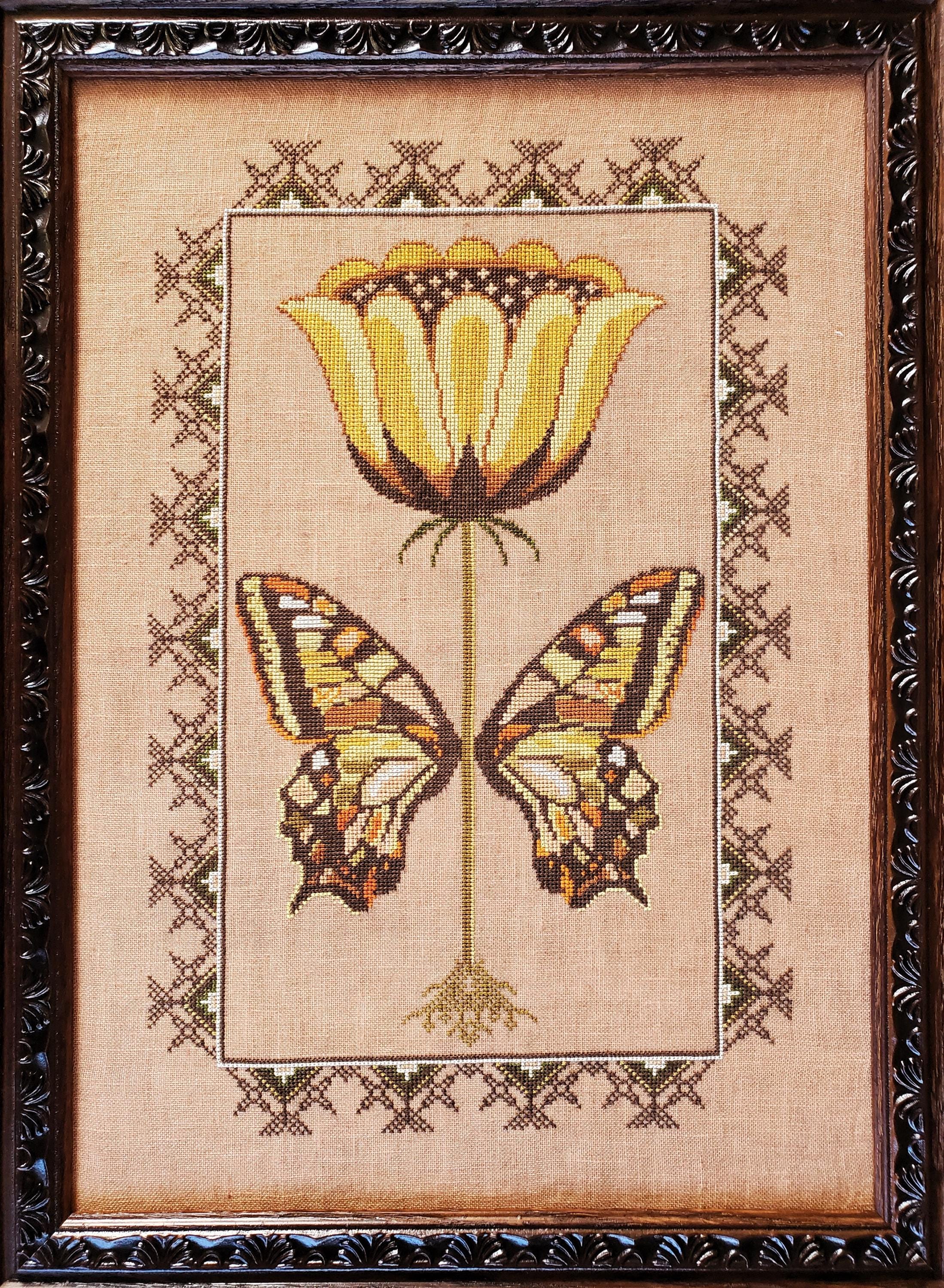 THE ARTSY HOUSEWIFE "A Study In Garden Fairies" Counted Cross Stitch Pattern, Chart, Nashville Market 2025