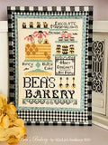 KIRALYNS NEEDLEARTS "Bea's Bakery" Counted Cross Stitch Pattern, Series, Pattern Only