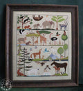 THE BLUE FLOWER "Baby Animals"  Counted Cross Stitch Pattern  2025 Nashville Market, Pattern Only