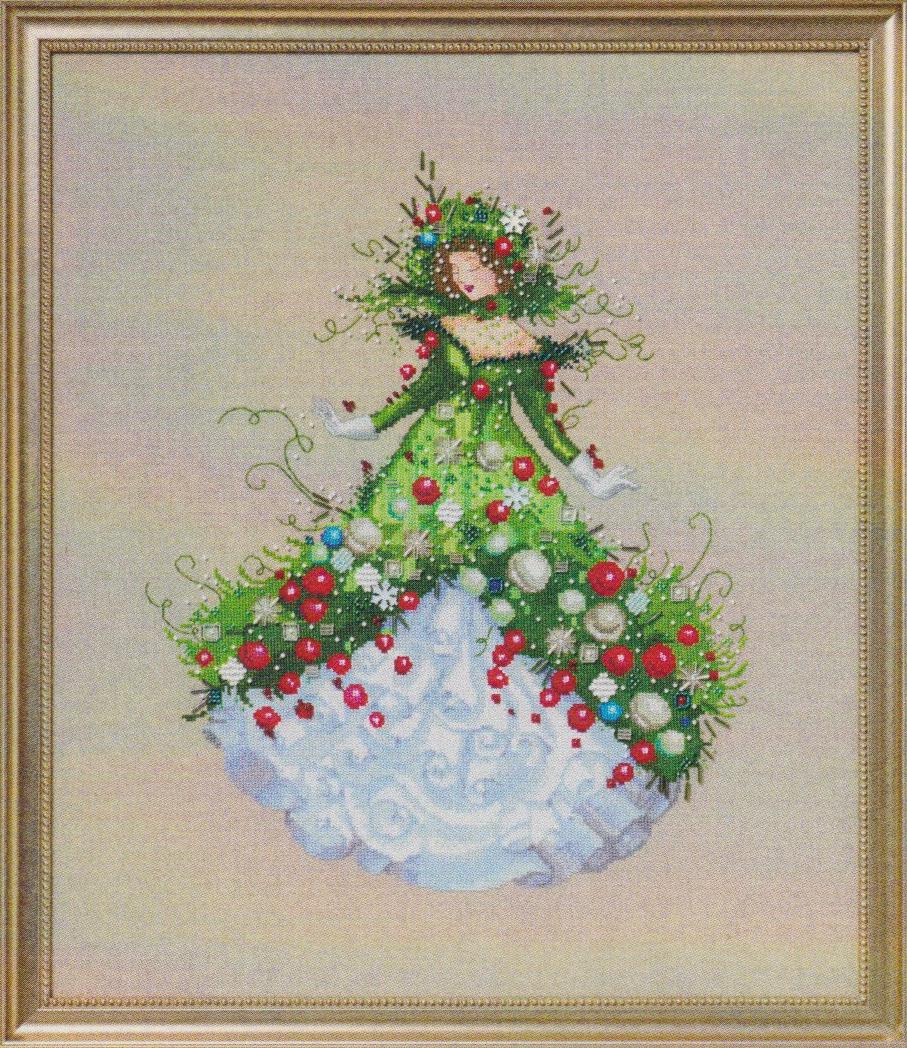 MIRABILIA DESIGNS "Merry Merry" Counted Cross Stitch Pattern, Nora Corbett, Pattern Only