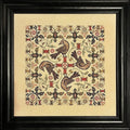 INK CIRCLES "Sewing Bird" Counted Cross Stitch Pattern, Chart, Pattern Only