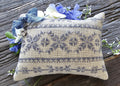 SAMPLERS NOT FORGOTTEN "Blue Bird Kit" Counted Cross Stitch Pattern, Chart, Linen, Floss, Backing Fabric, Trim, Charm