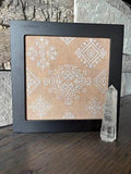 FROM THE HEART "Dazzling Diamonds" Counted Cross Stitch Pattern, Birthstone Quaker Series, Pattern Only