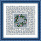 Reflets de Soie ~ Ne moubliez pas ~ Counted Cross Stitch Pattern, Chart, French Sampler Revisited, Maison Choisel, Pattern Only