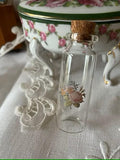 MAISON CHOISEL - Glass Needle Bottle - Ernestine Briere - Reflets de Soie  - Size 20mm Diameter x 60mm high