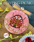 HANDS ON DESIGN "Ladybug Picnic" Counted Cross Stitch Patterns, Chart, Nashville Needlework Market 2025, Pattern Only