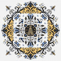 LONG DOG SAMPLERS "The Birds 'N The Bees"  Counted Cross Stitch Pattern  Sampler, Chart, Pattern Only