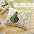 OCTOBER HOUSE "Pear Faire" Counted Cross Stitch Pattern, Faire Series, Nashville Needlework Market 2025, Pattern Only