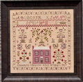 FOX AND RABBIT "Elizabeth Cheavins 1869" Counted Cross Stitch Pattern, Reproduction Sampler, Chart, Pattern Only