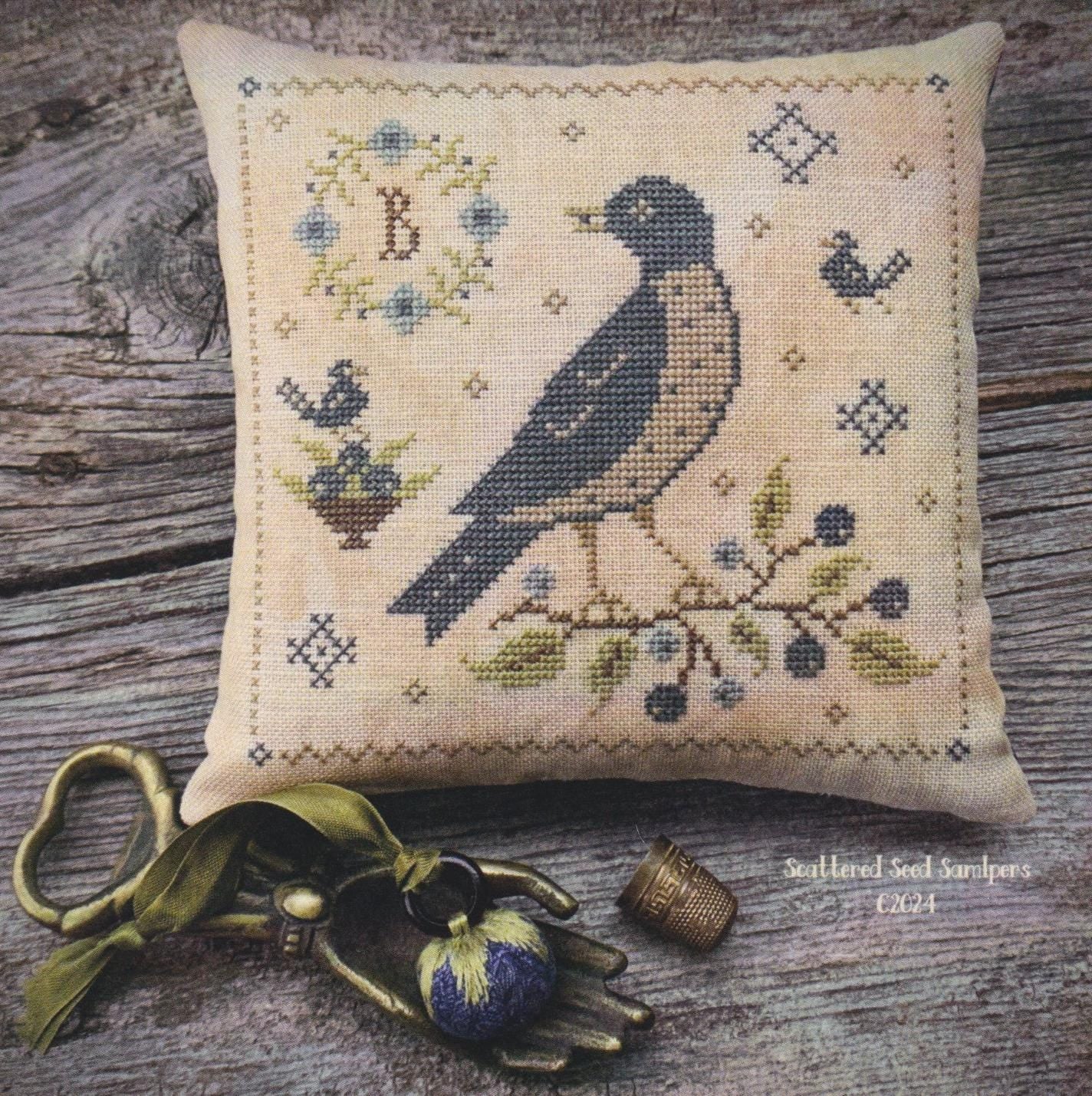 SCATTERED SEED SAMPLERS "Sweet Reward" Counted Cross Stitch Pattern, PinKeep, Tammy Black, Pattern Only