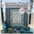 HANDS ON DESIGN "Between Friends - A Winter Sampling (8 Projects)" Counted Cross Stitch Patterns, Nashville Market 2025, Pattern Only