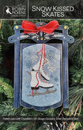 Robin Pickens "Snow Kissed Skates", Counted Cross Stitch Pattern, Chart, Pattern Only