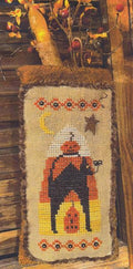HOMESPUN ELEGANCE "Candy Corn & Friends" Counted Cross Stitch Pattern, Autumn, Halloween, Fall, Black Cat, Pattern Only