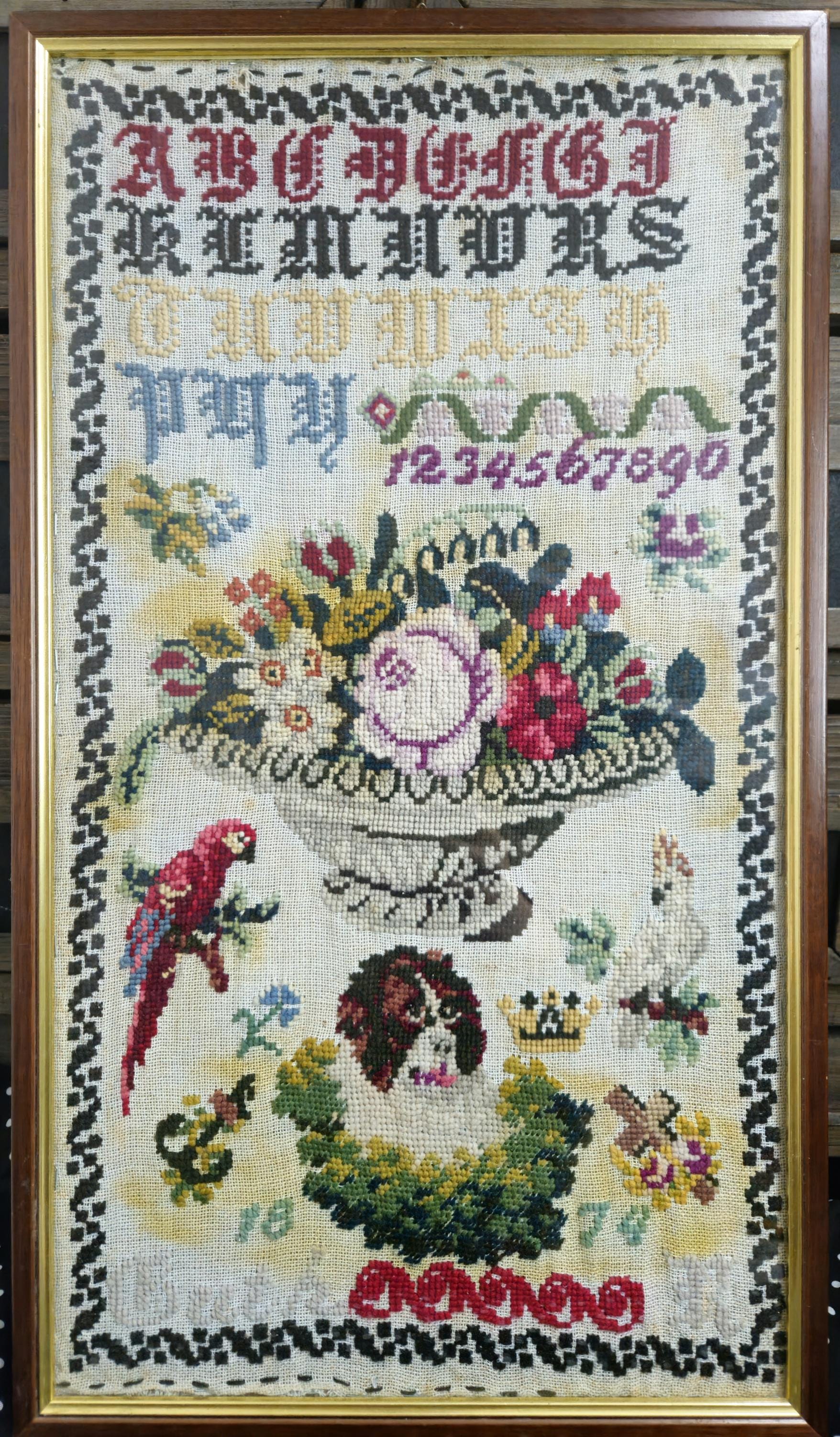 QUAINT ROSE NEEDLEARTS "Guth R 1874" Counted Cross Stitch Pattern, Nashville Needlework Market 2025, Chart, Pattern Only