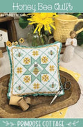 PRIMROSE COTTAGE STITCHES "Honey Bee Quilt" Counted Cross Stitch Pattern, Chart and Pattern Only