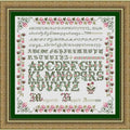 Reflets de Soie ~ Marguerite Bayard 1888 ~ Counted Cross Stitch Pattern, Chart, French Sampler Revisited, Maison Choisel, Pattern Only