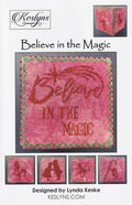 KESLYNS "Believe In The Magic" Counted Cross Stitch Pattern, Chart, Pattern Only