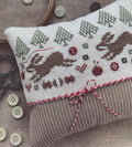 STITCHES BY ETHEL "Running With Needle & Thread" counted Cross Stitch Pattern, Chart, Pattern Only