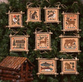 The Prairie Schooler "Prairie Lodge" Counted Cross Stitch Pattern Chart Book No. 38