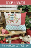 PRIMROSE COTTAGE STITCHES "Berry Basket" Counted Cross Stitch Pattern, Chart, Pattern Only