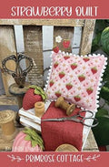PRIMROSE COTTAGE STITCHES "Strawberry Quilt" Counted Cross Stitch Pattern, Chart, Pattern Only