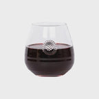 JULISKA ~ Berry & Thread Stemless Red Wine Glass ~ 14 oz. ~6"H x 3"W ~ EUC
