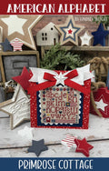 PRIMROSE COTTAGE STITCHES "American Alphabet" Counted Cross Stitch Pattern, Chart and Pattern Only