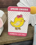 PRIMROSE COTTAGE STITCHES "Spring Chicken Needle Minder"