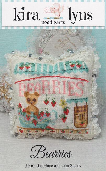 KIRALYNS NEEDLEARTS "Bearries" Counted Cross Stitch Pattern, Series, Pattern Only