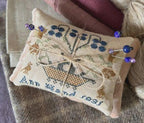 SHAKESPEARE'S PEDDLER "Ann's Violets" Counted Cross Stitch Chart, Nashville Needlework Market 2025, Pattern Only