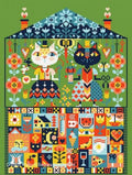 BARBARA ANA DESIGNS "Crafty Cats" Counted Cross Stitch Pattern, Chart, Pattern Only
