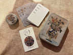 MAISON CHOISEL -Lady's Companion - Noeli Corbineau - Reflets de Soie - Tin Box, Floss Drops, Needle Minder, and Small Round Tin Box
