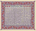 LONG DOG SAMPLERS "Times Table"  Counted Cross Stitch Pattern  Sampler, Chart, Pattern Only