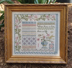 SAMPLERS NOT FORGOTTEN "Humming Bird's Garden" Counted Cross Stitch Pattern, Market 2025