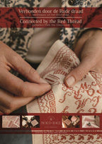ATELIER SOED IDEE "Connected By The Red Thread - Samplers From The Classroom" Counted Cross Stitch, 6 Red Sampler Patterns, Booklet Only