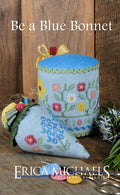 ERICA MICHAELS NEEDLEART DESiGNS "Be A Blue Bonnet"  Counted Cross Stitch Pattern  Pattern Only