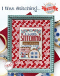 HANDS ON DESIGN "I Was Stitching", Counted Cross Stitch Pattern, Chart, Pattern Only