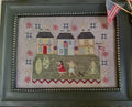 Running with Needles & Scissors "GREAT NIGHT"  Counted Cross Stitch Pattern  Chart, Pattern Only