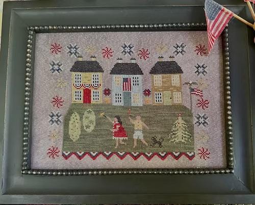 Running with Needles & Scissors "GREAT NIGHT"  Counted Cross Stitch Pattern  Chart, Pattern Only