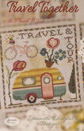 JEANNETTE DOUGLAS DESIGNS "Travel Together #3 Travel & Tour" Counted Cross Stitch Pattern, Chart, Pattern Only