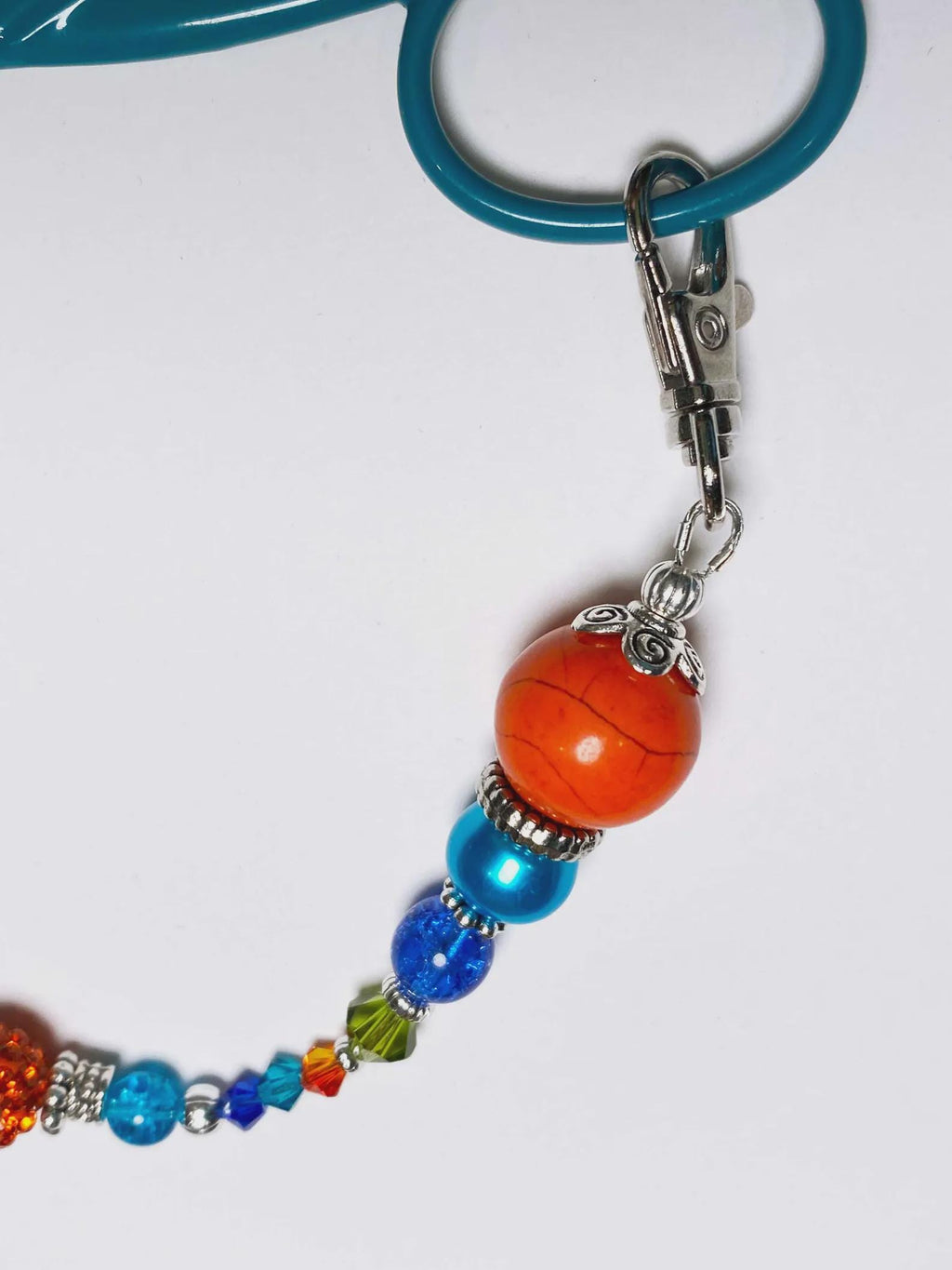 Kelly Clark Studio ~ Hoot Owl Scissor Fob, Scissor Find, Lanyard Fob, Keyfob, Purse Fob