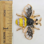 Kelly Clark Studio ~ Bumble Bee Needle Minder, Needle Dock, Canvas Magnet, Needle Garage, Needleminder