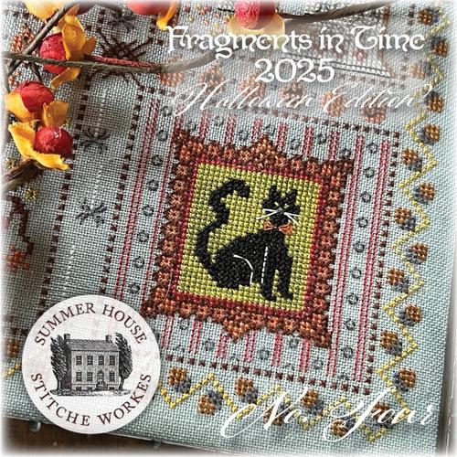 SUMMER HOUSE STITCHE Workes "Fragments in Time 2025 Halloween Series Edition No. Four (4)"  Cross Stitch Pattern  Chart, Pattern Only