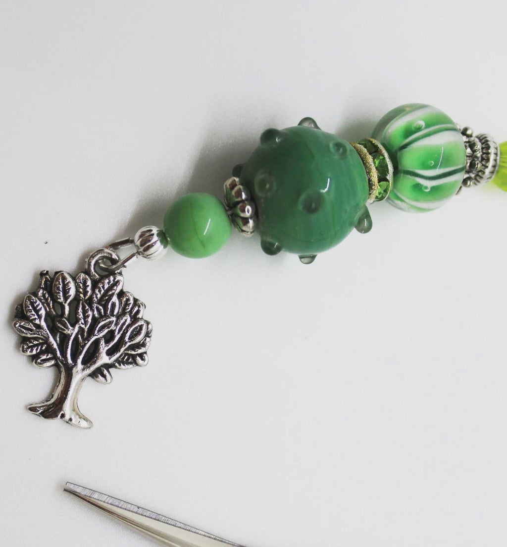 Kelly Clark Studio ~ Tree of Life Scissor Fob, Scissor Find, Lanyard Fob, Keyfob, Purse Fob, Key Chain Charm