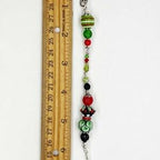 Kelly Clark Studio ~ Watermelon Scissor Fob, Scissor Find, Lanyard Fob, Key Fob, Purse Fob, Key Chain Charm
