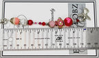 Kelly Clark Studio ~ Valentine Angel Scissor Fob, Scissor Find, Lanyard Fob, Key Fob, Purse Fob, Key Chain Charm.