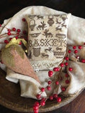 SHAKESPEARE'S PEDDLER "Antique Bunnies & Baskets" Counted Cross Stitch Pattern, Pattern Only
